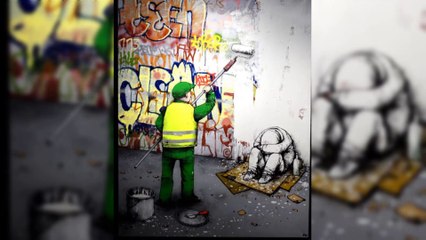 A Street Artist From France Draws Things We Think About But Are Too Afraid to Discuss