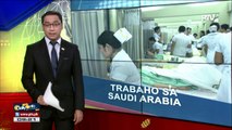 Saudi Arabia, nangangailangan ng 1,000 Pinoy nurses