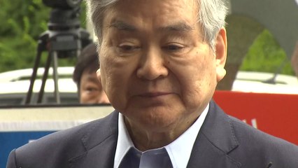 '수백억 원 탈루' 조양호 회장 검찰 출석..."성실히 조사" / YTN