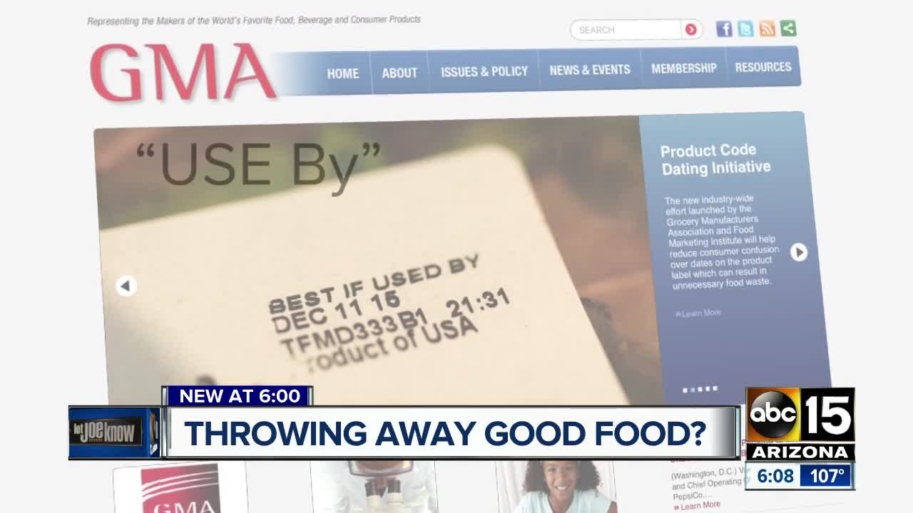 Are you throwing away good food? video Dailymotion