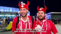 Fans react as Switzerland reaches last 16 with Costa Rica tie