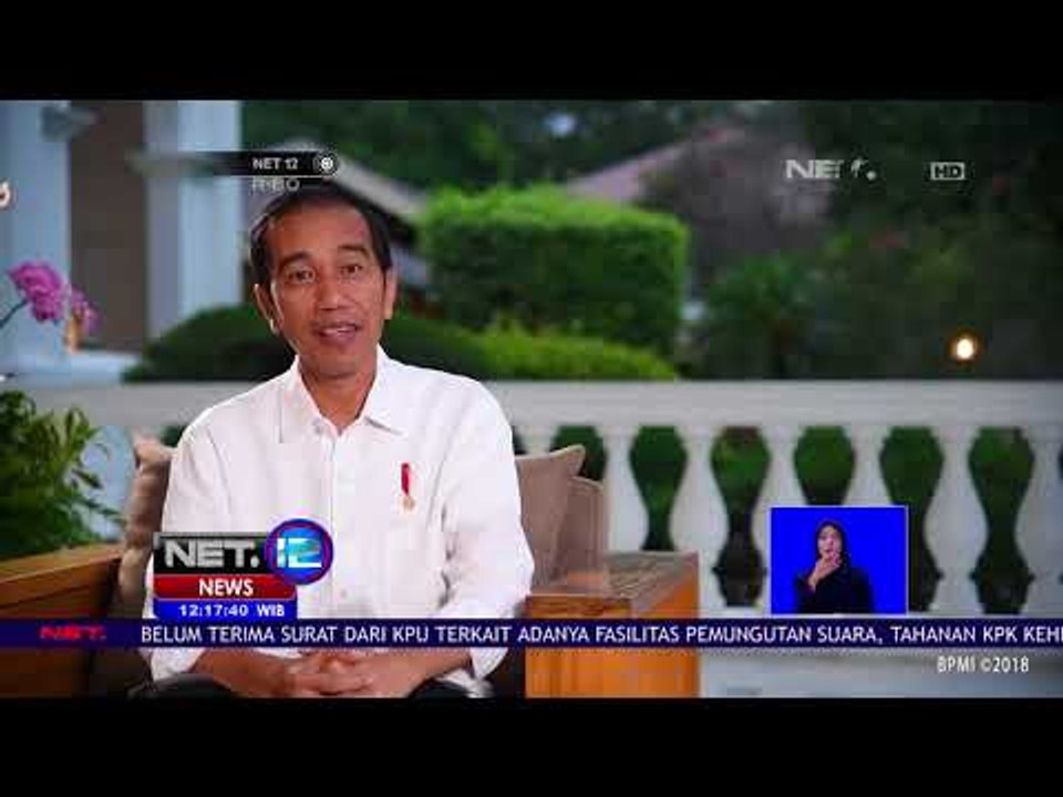 Pesan "Pesta Bola" Yang di Berikan Oleh Presiden Jokowi Dodo -NET12