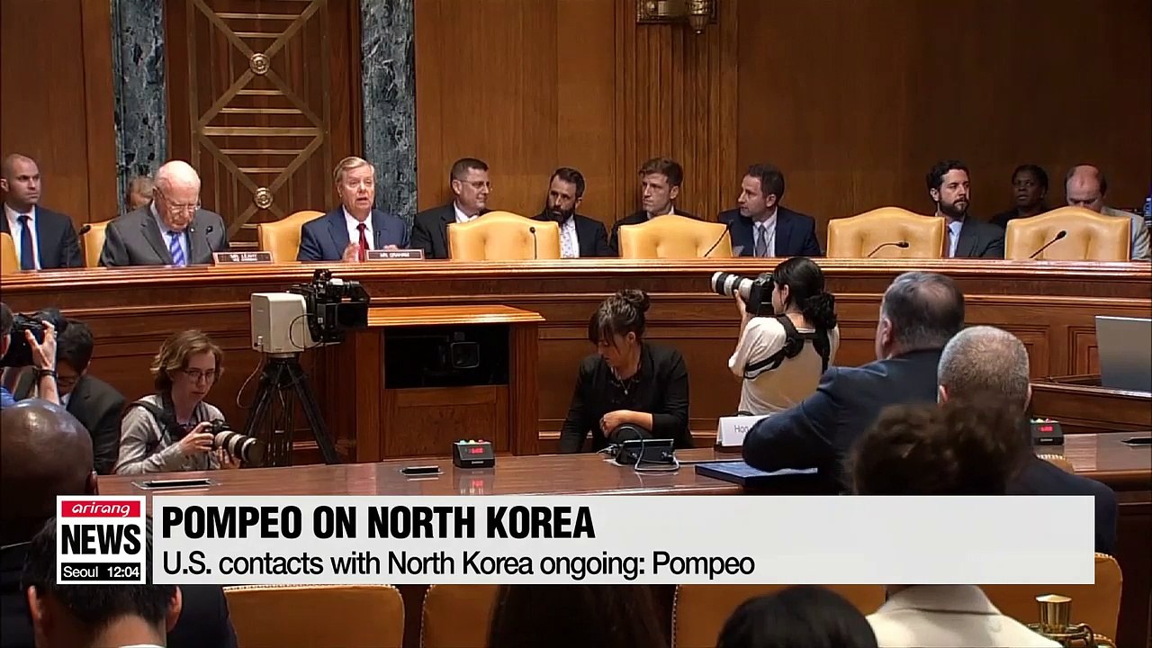 U.S. top diplomats comment on on-going denuclearization