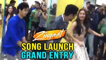 Zingaat Song Launch | Janhvi Kapoor And Ishaan Khattar GRAND ENTRY