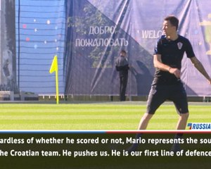 Mandzukic the 'soul of the team' - Croatia coach