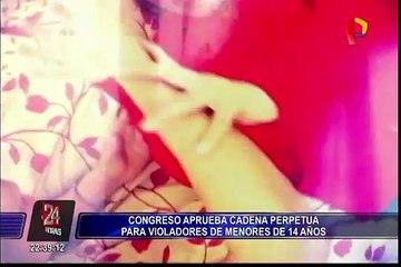Violadores de menores de 14 años no tendrán beneficios carcelarios