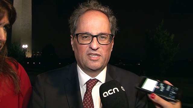 Torra acusa Pedro Morenés de fer un discurs ofensiu contra Catalunya
