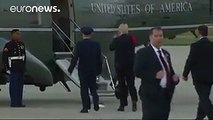فيديو: شاهدوا رد فعل غير متوقع من دونالد ترامب تجاه جندي أميركي!