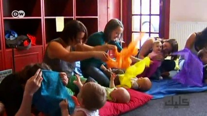 تنويم الرضع على انستغرام