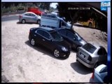 بالفيديو عملية سرقة 100 ألف جنيه من شاحنة نقل في مصر