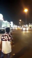 فيديو زفة على الأحصنة تتسبب بأزمة سير في السعودية