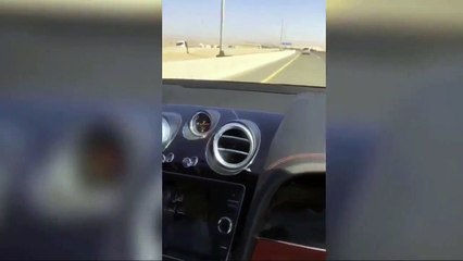 فيديو سيارة ساهر تتجاوز السرعة القانونية وتهدد حياة الآخرين