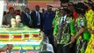 فيديو احتفال أسطوري لرئيس زيمبابوي روبرت موغابي بعيد ميلاده الـ 93!