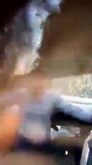 الفنان أحمد السقا يخاطر بحياته لينقذ سيدة انقلبت سياراتها