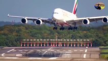 مقطع آخر لهبوط الطائرة العملاقة A380 في مطار دوسلدورف