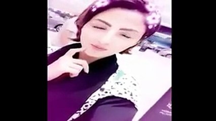 فيديو سيارة بنصف مليون ريال هدية للممثلة السعودية نصرة الحربي
