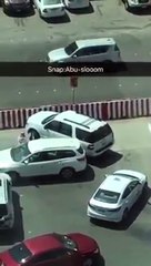 فيديو سعودية تخلص سائقها من موقف محرج في الرياض