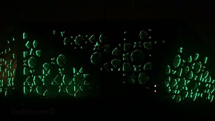 سناب الألعاب النارية بمناسبة افتتاح "مركز جابر الأحمد الثقافي