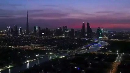 مياه الخليج العربي تمر من قلب دبي عبر القناة الجديدة