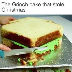 فيديو طريقة صنع كعكة غرينش Grinch الأخضر الذي سرق الكريسماس