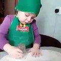 فيديو أصغر شيف طفلة عمرها 5 سنوات تصنع 