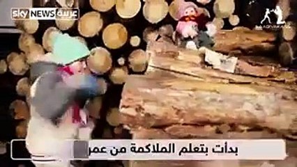 طفلة عمرها 10 سنوات وتتمتع بقوة خارقة في الملاكمة