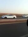 فيديو سيارة تعليم القيادة تسير عكس الاتجاه بالسعودية!