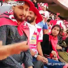 شاهد: فتيات إيرانيات تتنكرن في هيئة رجال لحضور مباراة كرة قدم ?