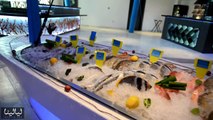 فيديو افتتاح مطعم جديد للأسماك في 