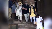 بالفيديو: هيلاري كلينتون حافية القدمين في الهند لهذا السبب!