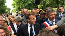 Le président Macron parle de Georges Clemenceau