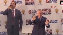 شاب يحاول احتضان الرئيس التركي: شاهد رد فعل رجب طيب أردوغان!