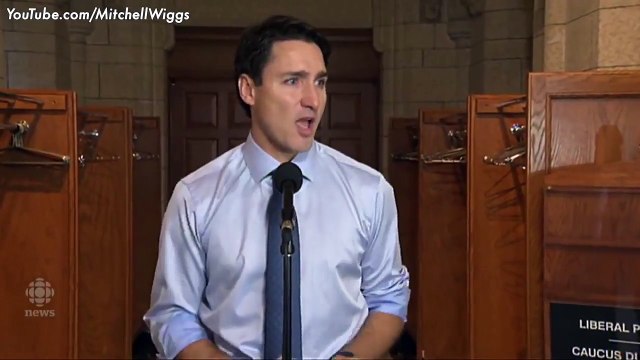 شاهد دموع جاستن ترودو.. لهذا السبب بكى رئيس وزراء كندا على الملأ!