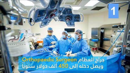 فيديو: هذه هي أكثر المهن دخلاً في أمريكا.. بعضها غير متوقع أبداً