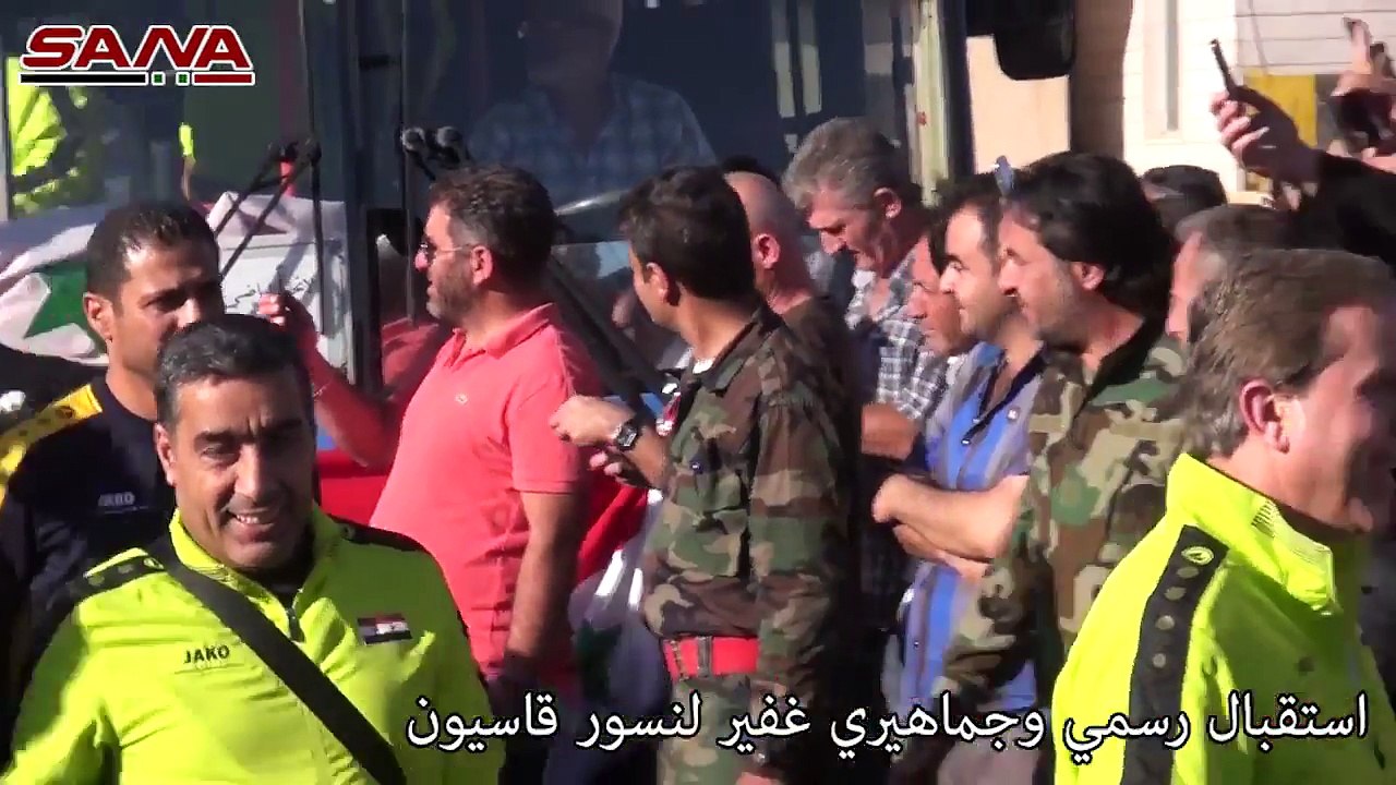 شاهد كيف استقبل السوريون فريقهم بعد العودة من تصفيات كأس العالم!