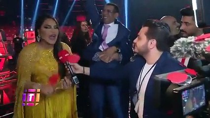 فيديو كواليس آخر لحظات "ذا فويس" بعد فوز دموع تحسين: وأحلام تكشف سراً