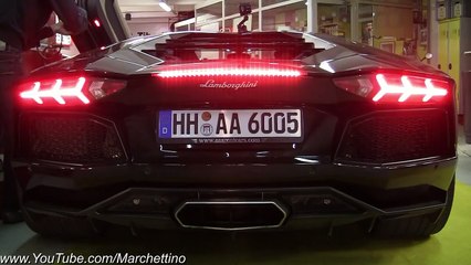 فيديو أصوات سيارة لمبرجيني افنتادور! سيارة مخيفة وصوت ورعب