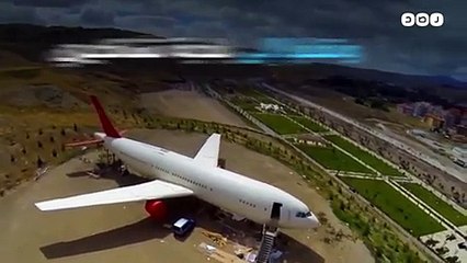 فيديو تركيا تحول طائرة طراز ايرباص إلى مكتبة!