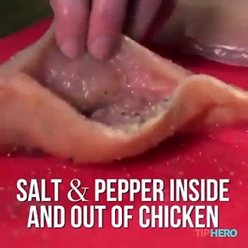 بافلو الدجاج المشوي والمحشي جبن فيديو