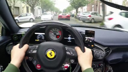 فيديو لمبرجيني تطلق النار على فيراري وتكاد تحرقها وصاحبها يفقد عقله