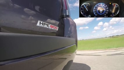 فيديو كاديلاك اسكاليد معدلة من هينيسي بقوة أكثر من 800 حصان