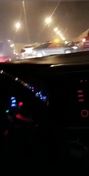 أول حادث بعد قيادة المرأة