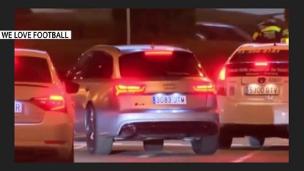 فيديو كريستيانو رونالدو لا يحترم قواعد المرور