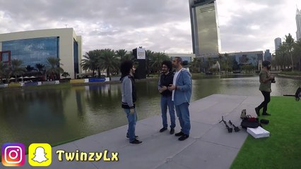 شاهدوا أحمد الشقيري يقع ضحية هذا المقلب