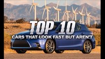 فيديو 10 سيارات مظهرها يوحي بأنها سريعة ولكنها ليست كذلك!