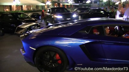 فيديو شوارع مدينة موناكو تعج بسيارات لمبرجيني عربية!