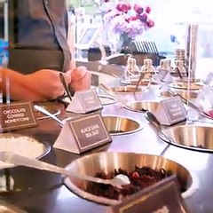 شاهدوا بالفيديو كيف تقدم آيس كريم Magnum في متجرها في لندن