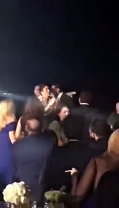 فيديو مسرب من زفاف عمرو يوسف وكندة علوش يضع شيرين في أزمة مع عمرو دياب