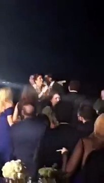 فيديو مسرب من زفاف عمرو يوسف وكندة علوش يضع شيرين في أزمة مع عمرو دياب