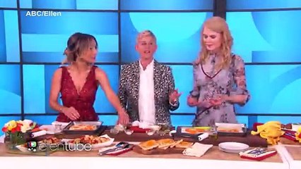 فيديو عفوية نيكول كيدمان بعد تناول البيتزا على الهواء تحرج طاهية شهيرة